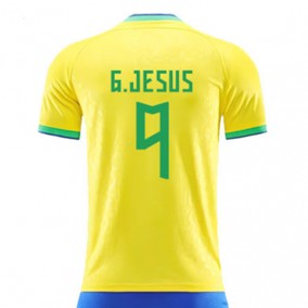 Brasilien Gabriel Jesus 9 2023/2024 Hjemmebanetrøje